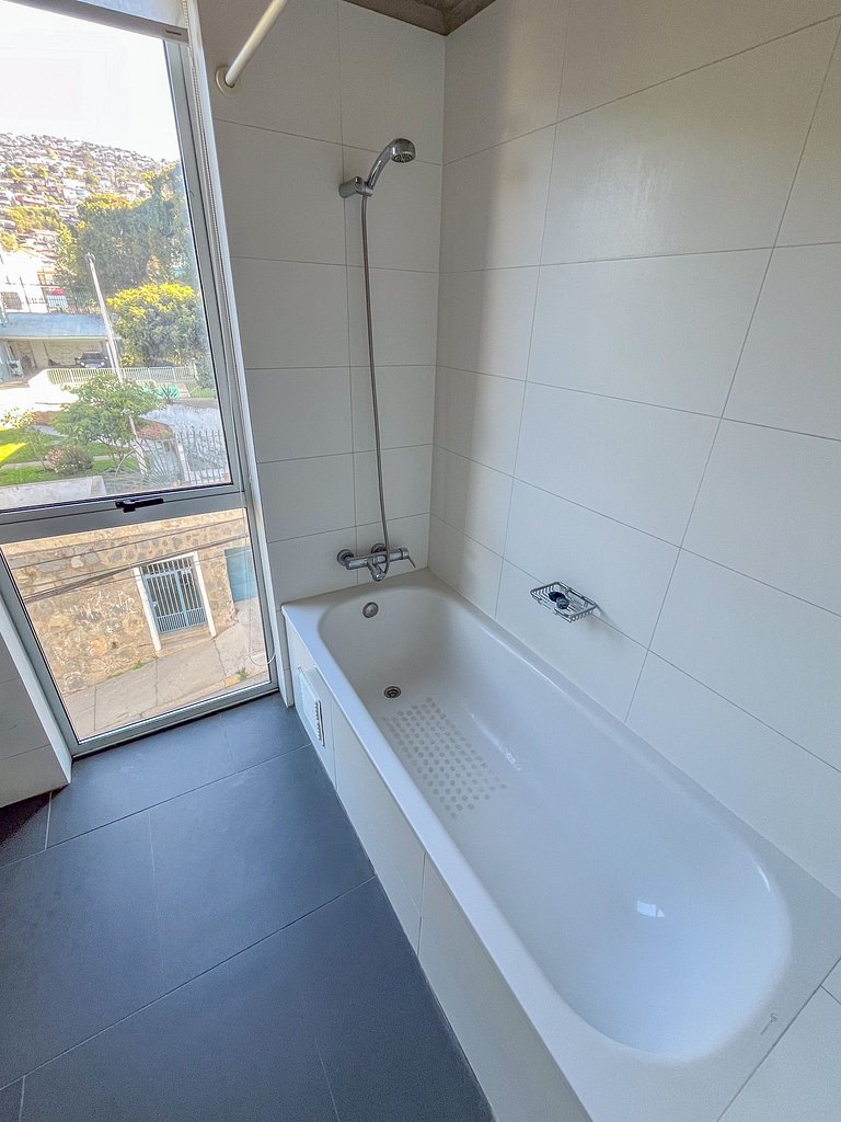 Cómodo dpto para 4 en Cerro Alegre - Valparaíso