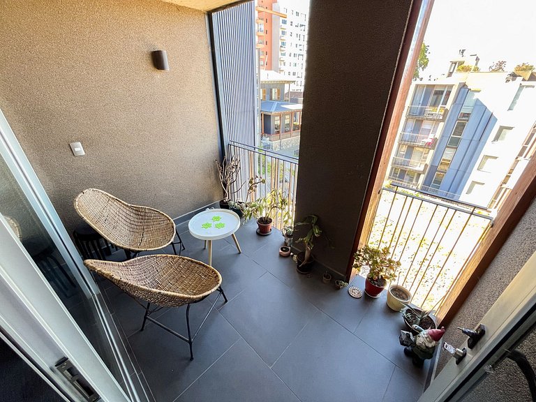 Cómodo dpto para 4 en Cerro Alegre - Valparaíso