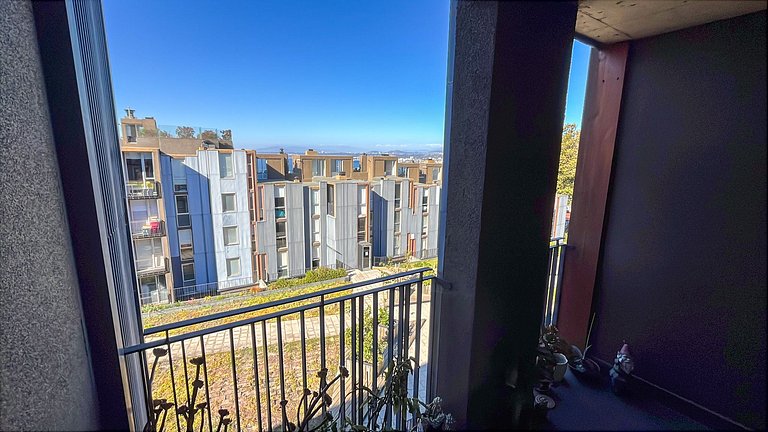 Cómodo dpto para 4 en Cerro Alegre - Valparaíso