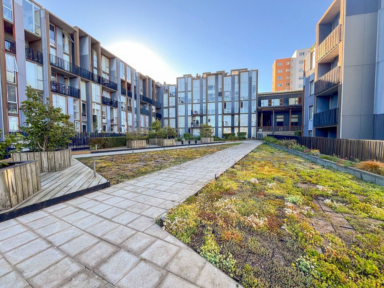 Cómodo dpto para 4 en Cerro Alegre - Valparaíso