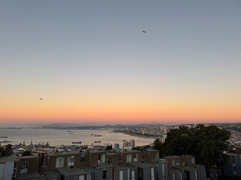 Cómodo dpto para 4 en Cerro Alegre - Valparaíso