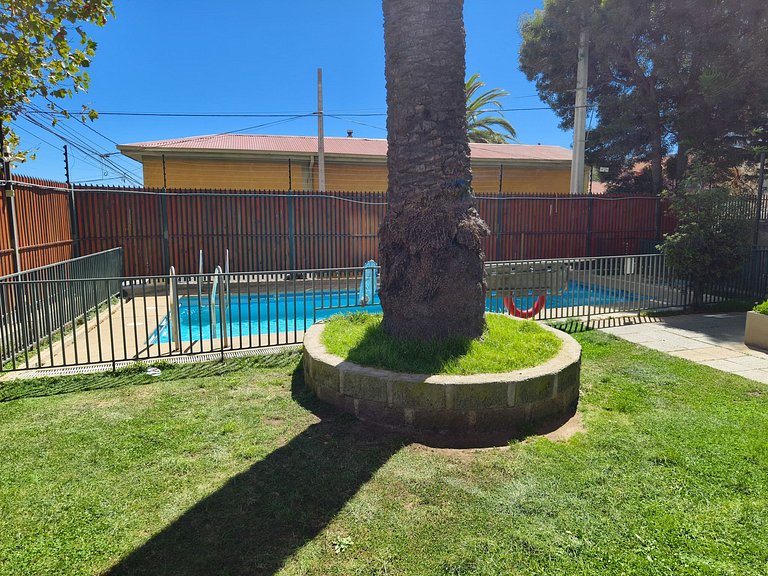 Dpto con hermosa vista a la bahía de Valpo para 6