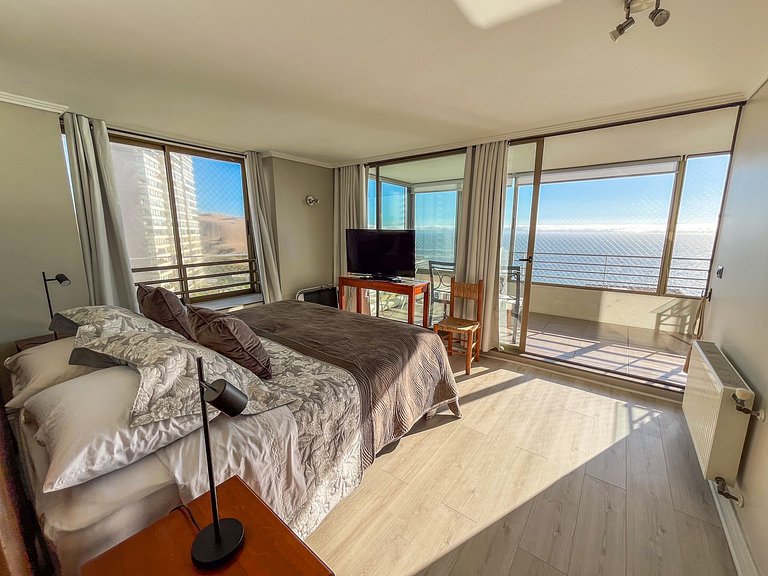 Depto con hermosa vista al mar - Concón