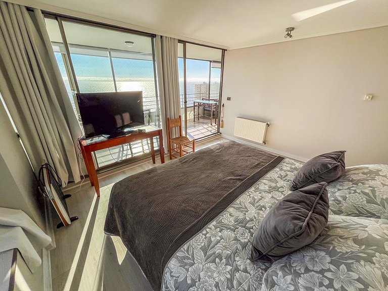 Depto con hermosa vista al mar - Concón