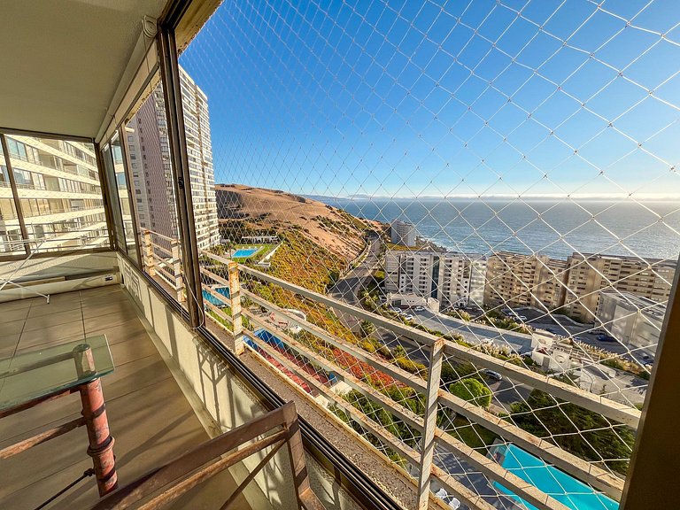 Depto con hermosa vista al mar - Concón