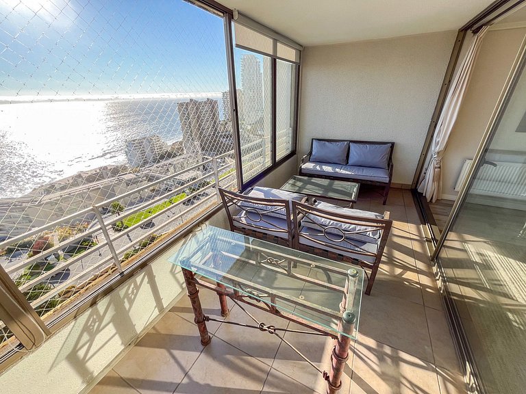 Depto con hermosa vista al mar - Concón