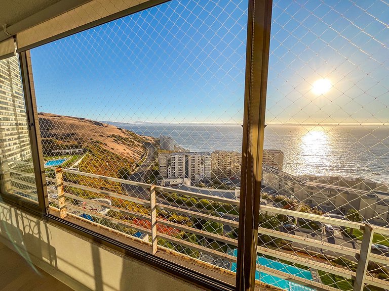 Depto con hermosa vista al mar - Concón