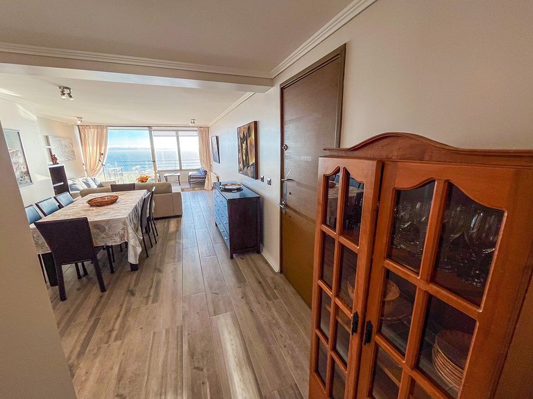 Depto con hermosa vista al mar - Concón