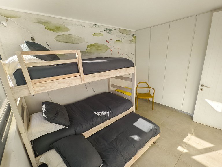 Hermosa vista a la bahía de Papudo para 8 personas