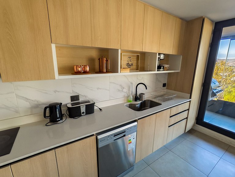 Hermosa vista a la bahía de Papudo para 8 personas