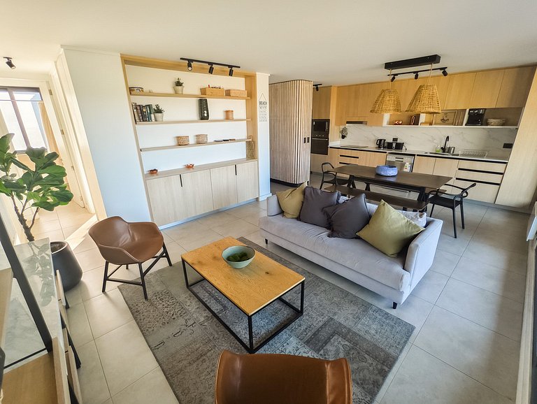 Hermosa vista a la bahía de Papudo para 8 personas