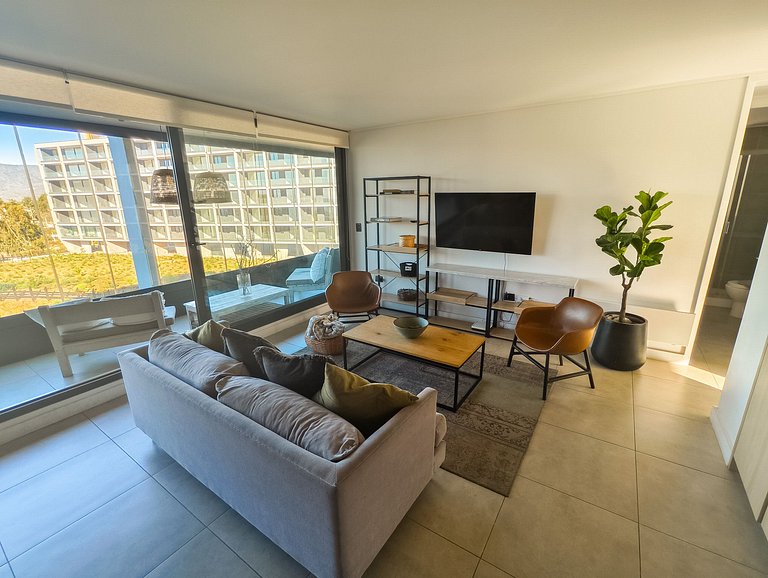 Hermosa vista a la bahía de Papudo para 8 personas