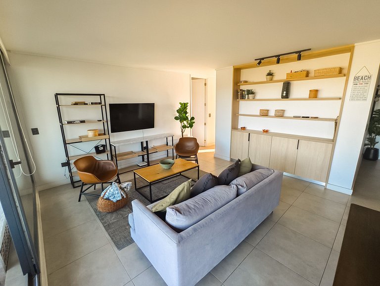 Hermosa vista a la bahía de Papudo para 8 personas