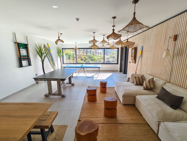 Hermosa vista a la bahía de Papudo para 8 personas