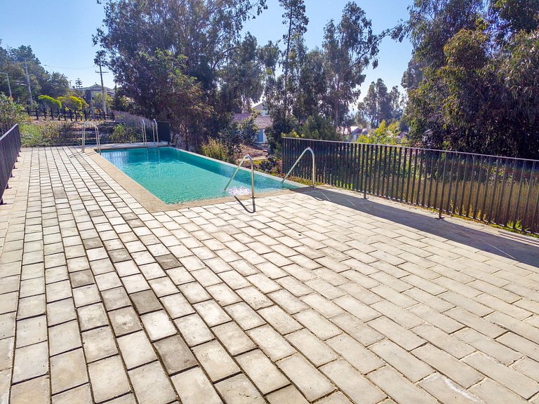 Hermosa vista a la bahía de Papudo para 8 personas