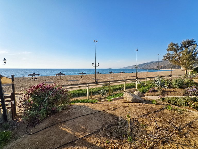 Hermosa vista al mar: depto para 6 - Papudo Laguna
